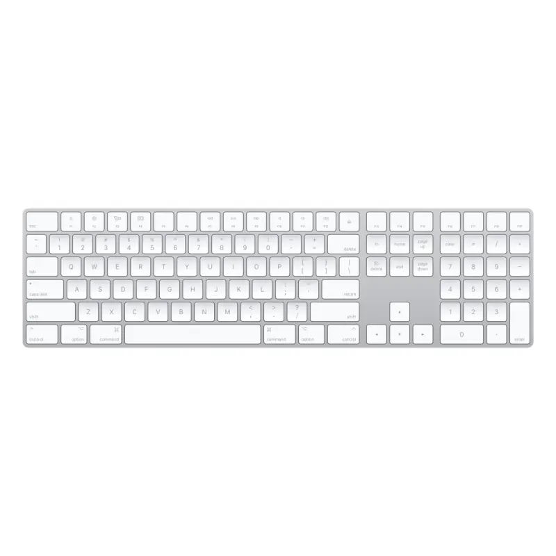 Apple Magic Keyboard with Numeric Keypad - White