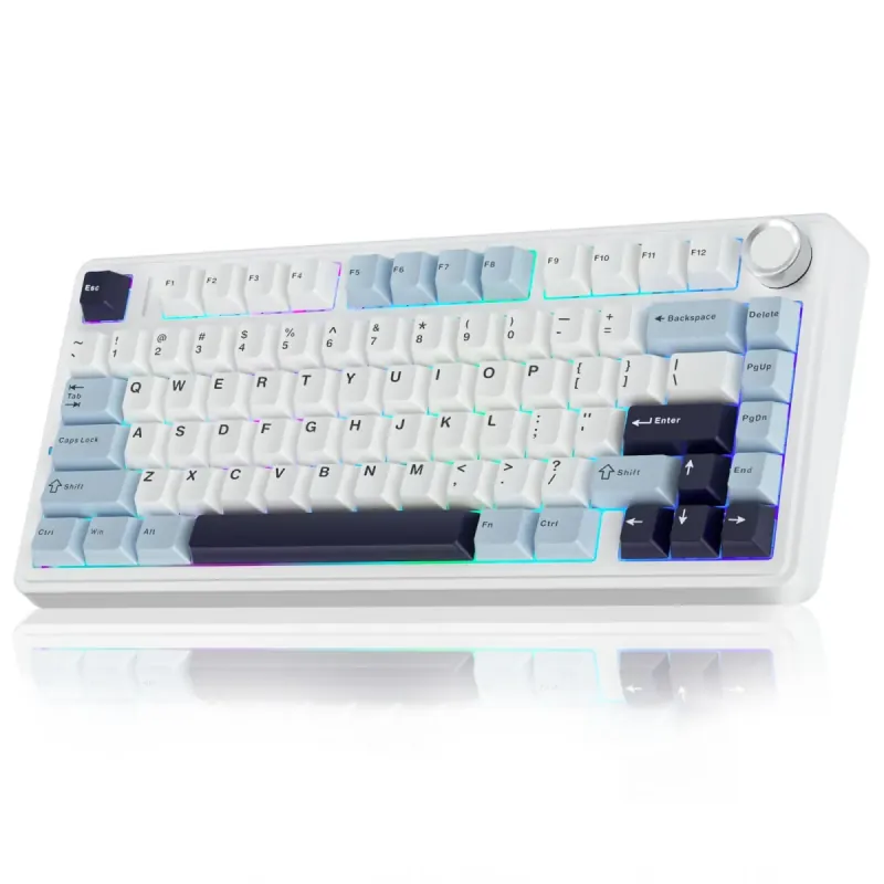 AULA F75 White & Blue