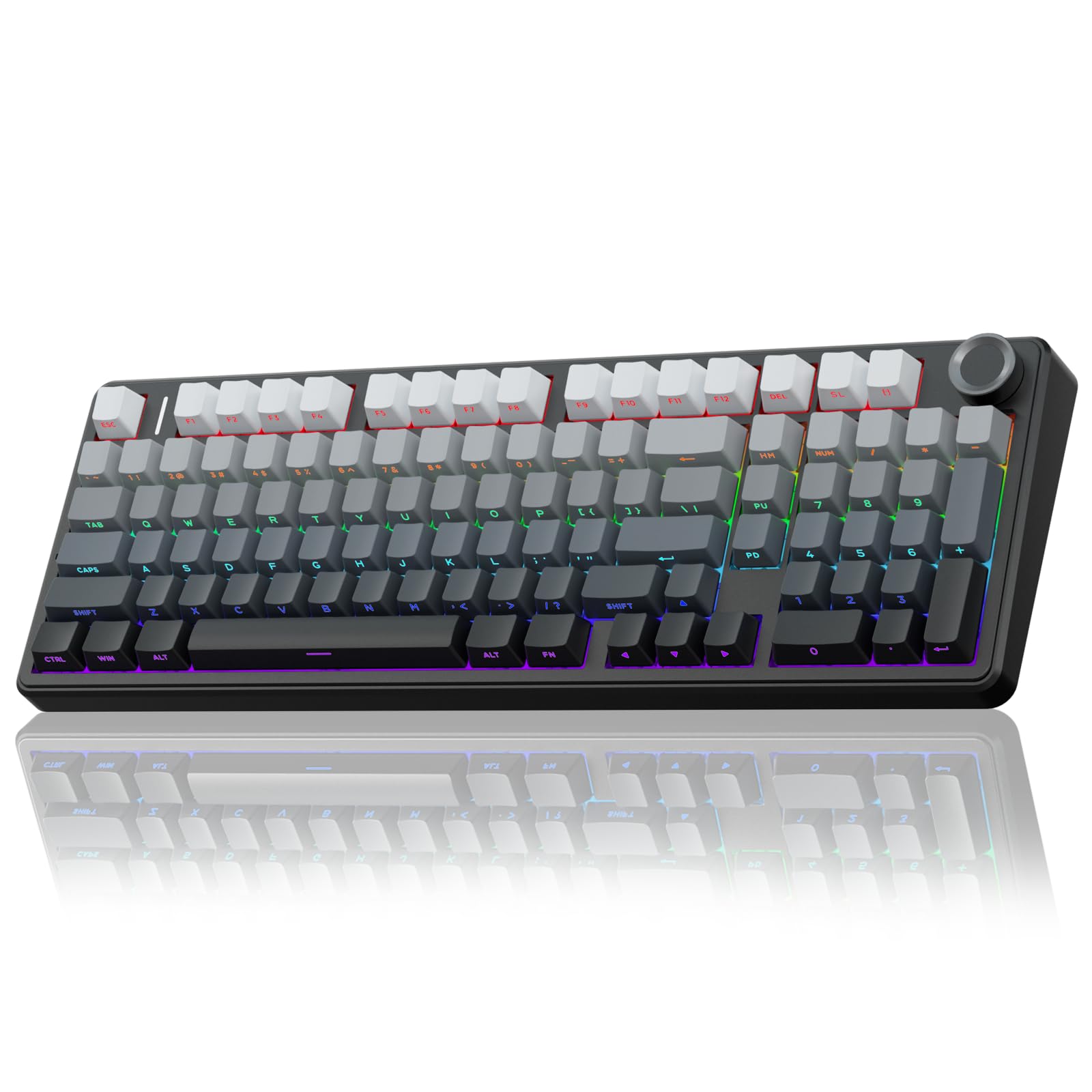 AULA F99 Pro Wireless Mechanical Keyboard with Knob