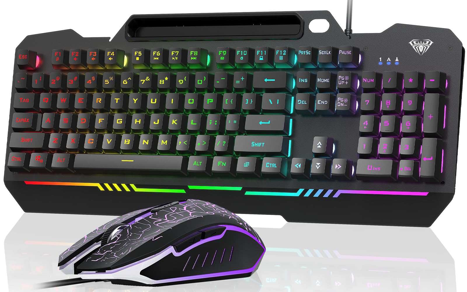 AULA T102 Gaming Keyboard and Mouse Combo