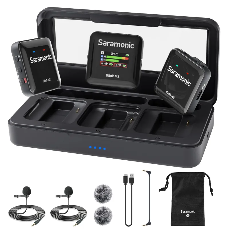 Blink M2 Wireless Lavalier Microphone for Cameras