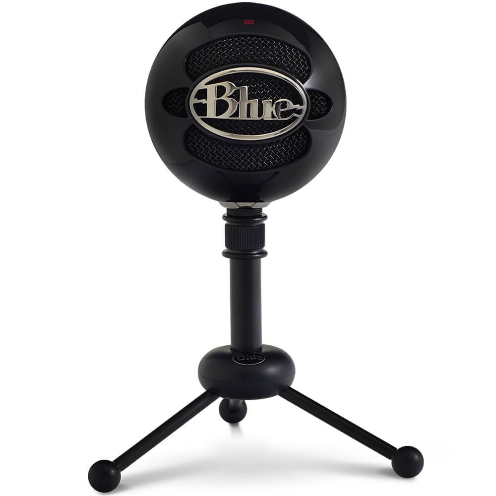 Blue Snowball USB Microphone - Gloss Black