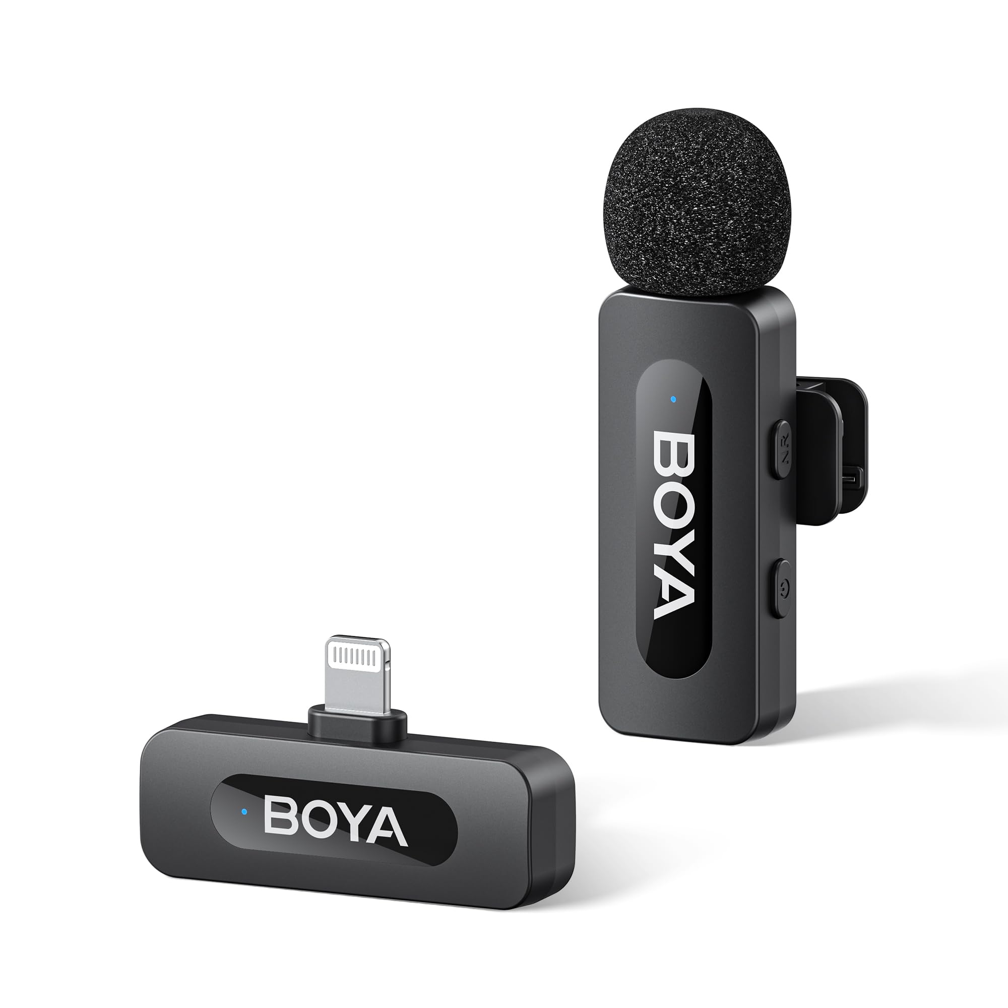 BOYA by-V1 Wireless Microphones for iPhone iPad