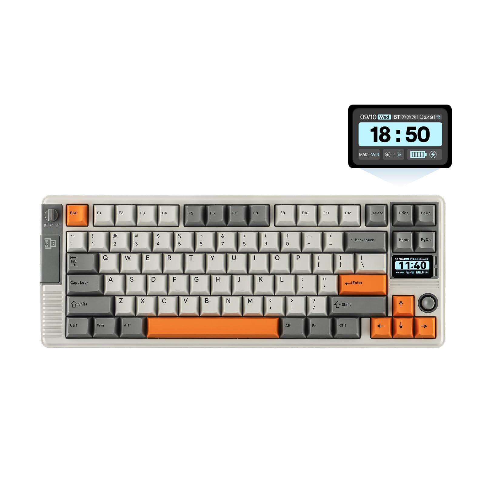 Epomaker RT85 with Joystick & DIY Screen