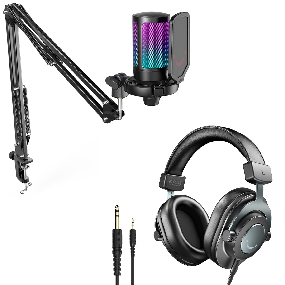 Fifine A6T+H8 Podcast Mic Kit