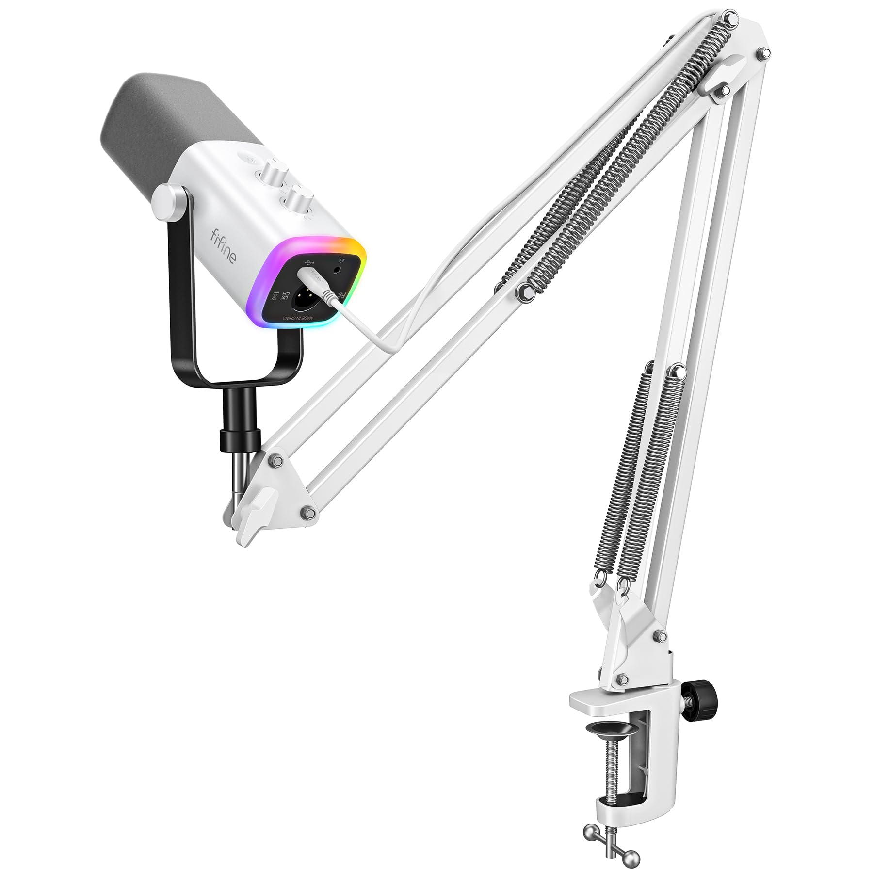 Fifine AmpliGame AM8T White