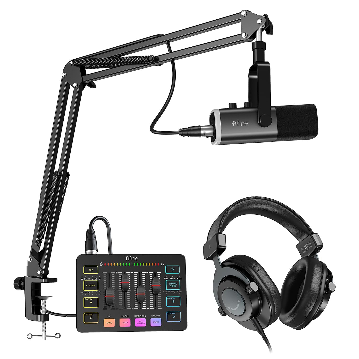 Fifine Stream Microphone Kit