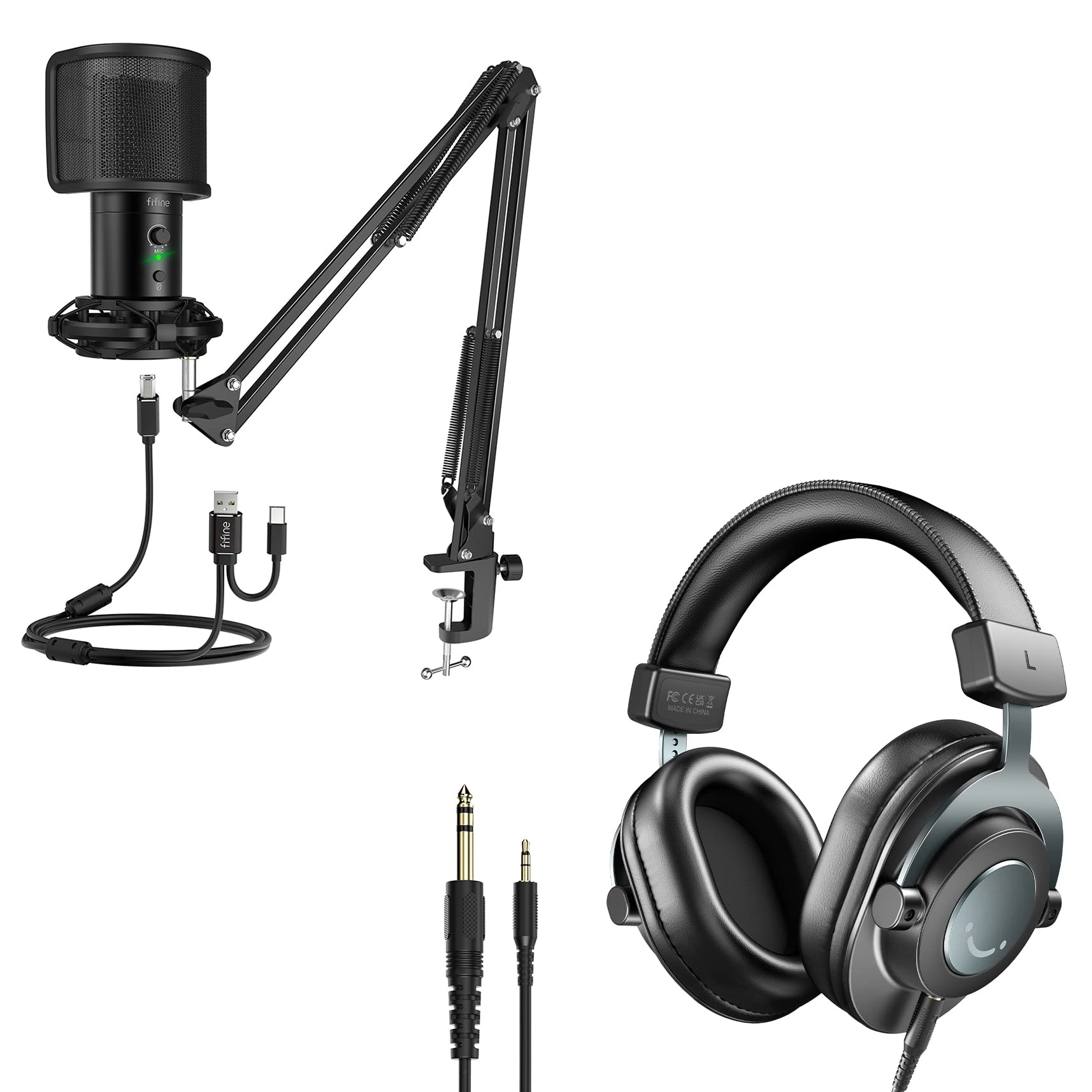 Fifine T683+H8 USB Microphone Kit