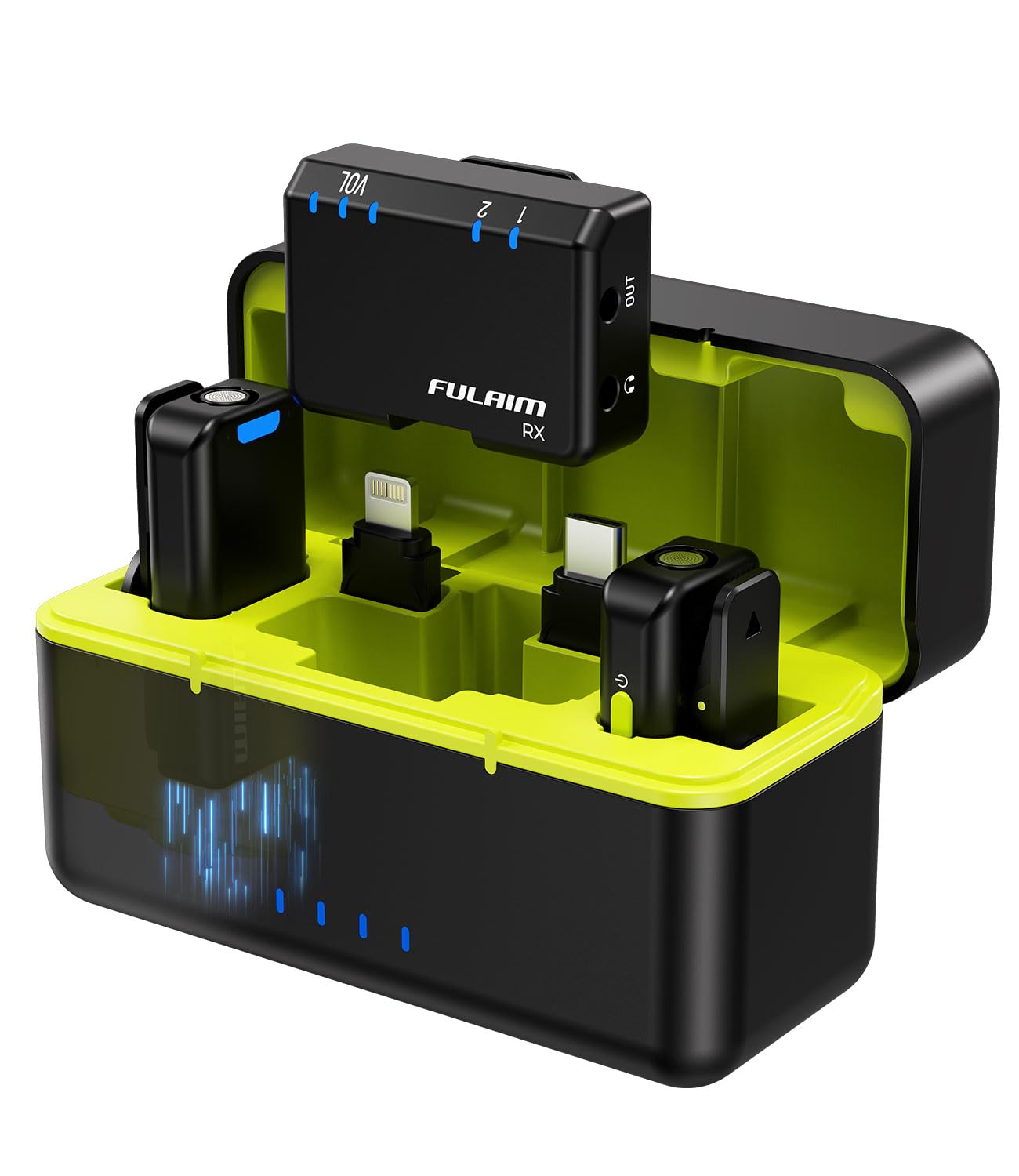 Fulaim Wireless Lavalier Microphone System