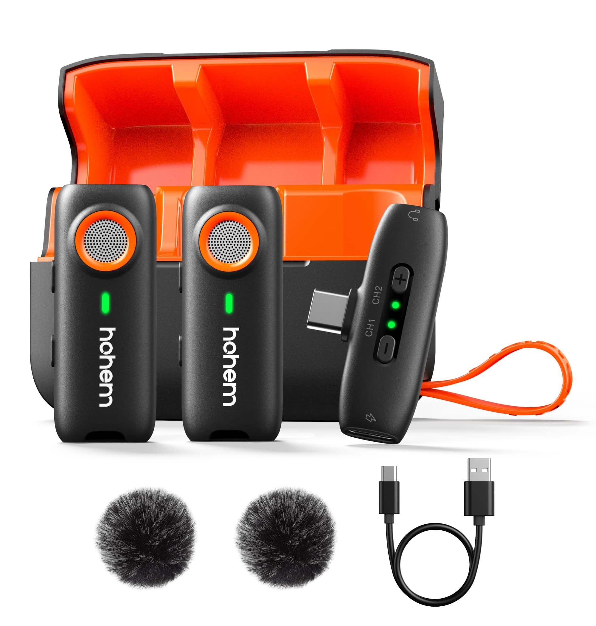 Hohem MIC-01 Wireless Lavalier Microphone