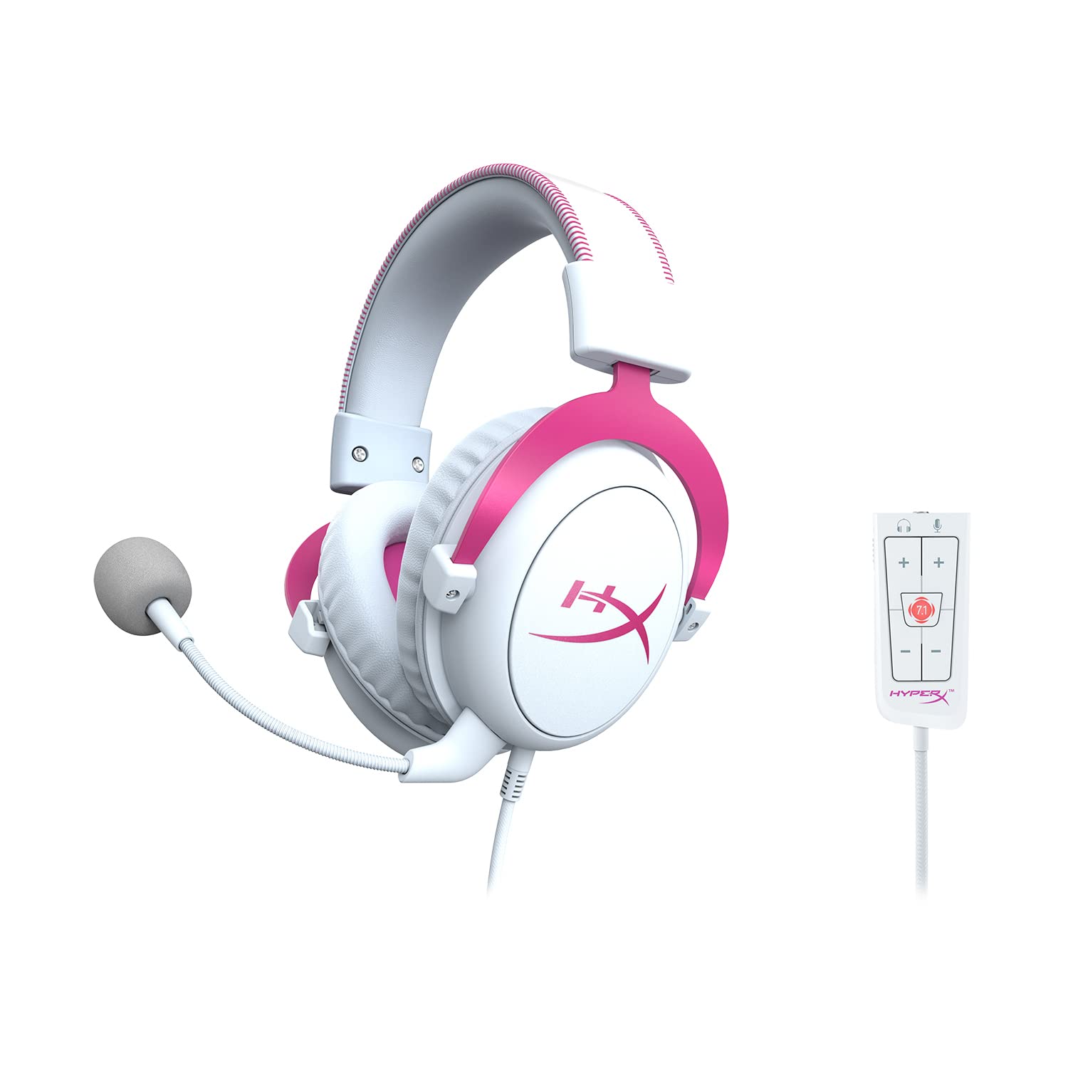 HyperX Cloud II White/Pink