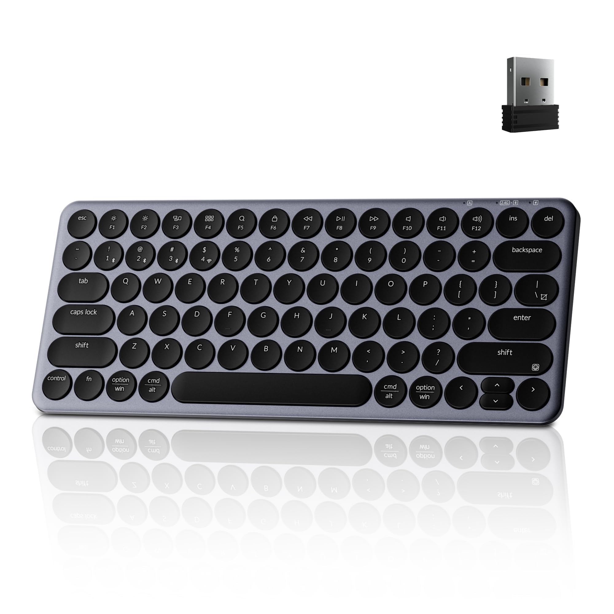 Keychron B3 Pro 75% Ultra-Slim White Keyboard