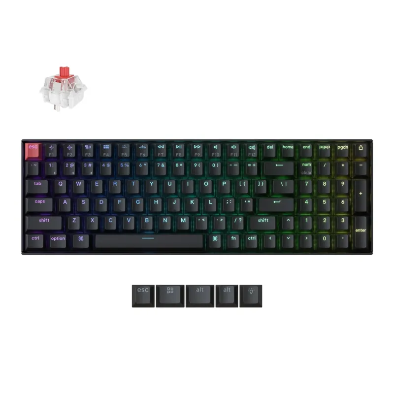 Keychron K4 96% Layout Super Red Switch V3