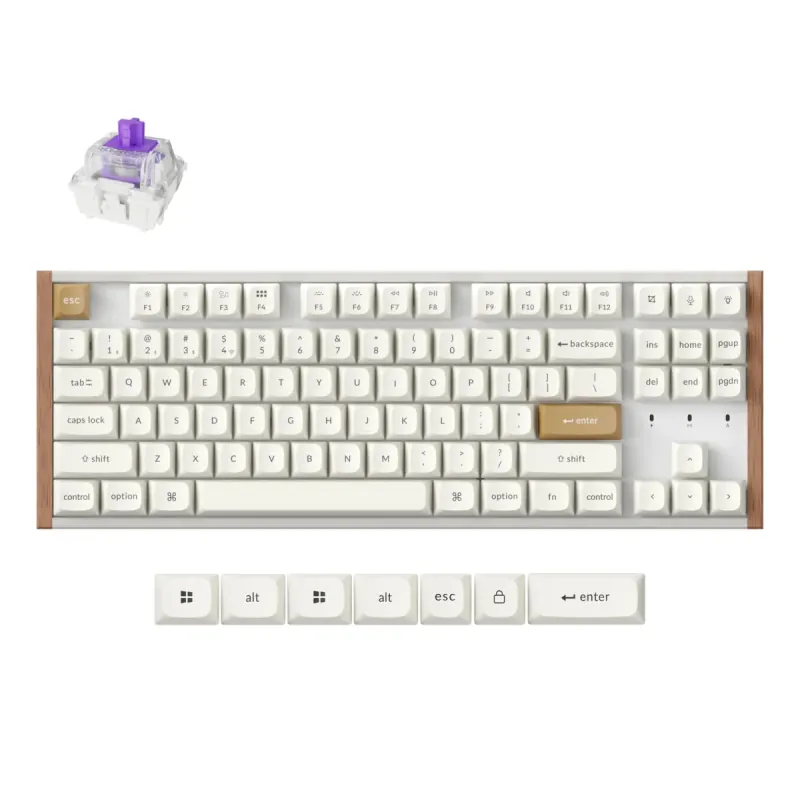 Keychron K8 HE TKL White
