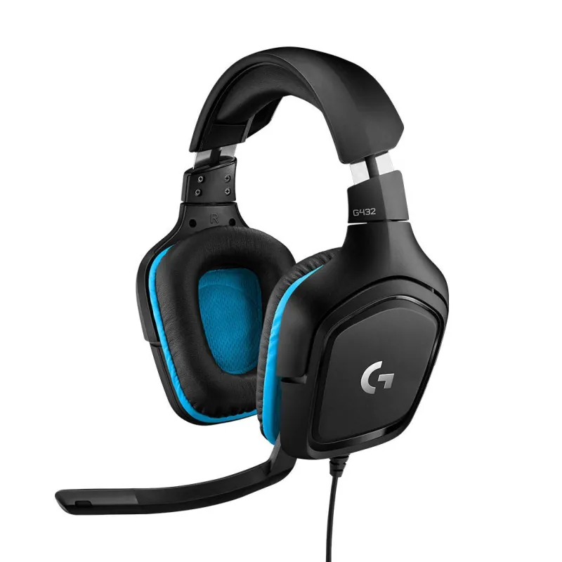 Logitech G432 Wired Gaming Headset - Black |