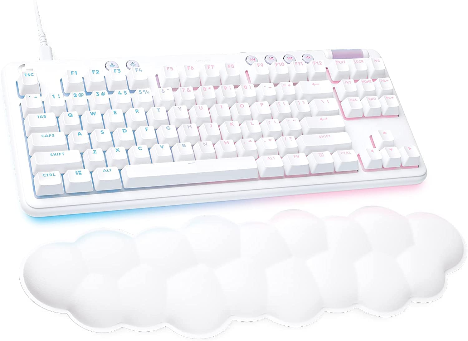 Logitech G713 LIGHTSYNC TKL White Mist