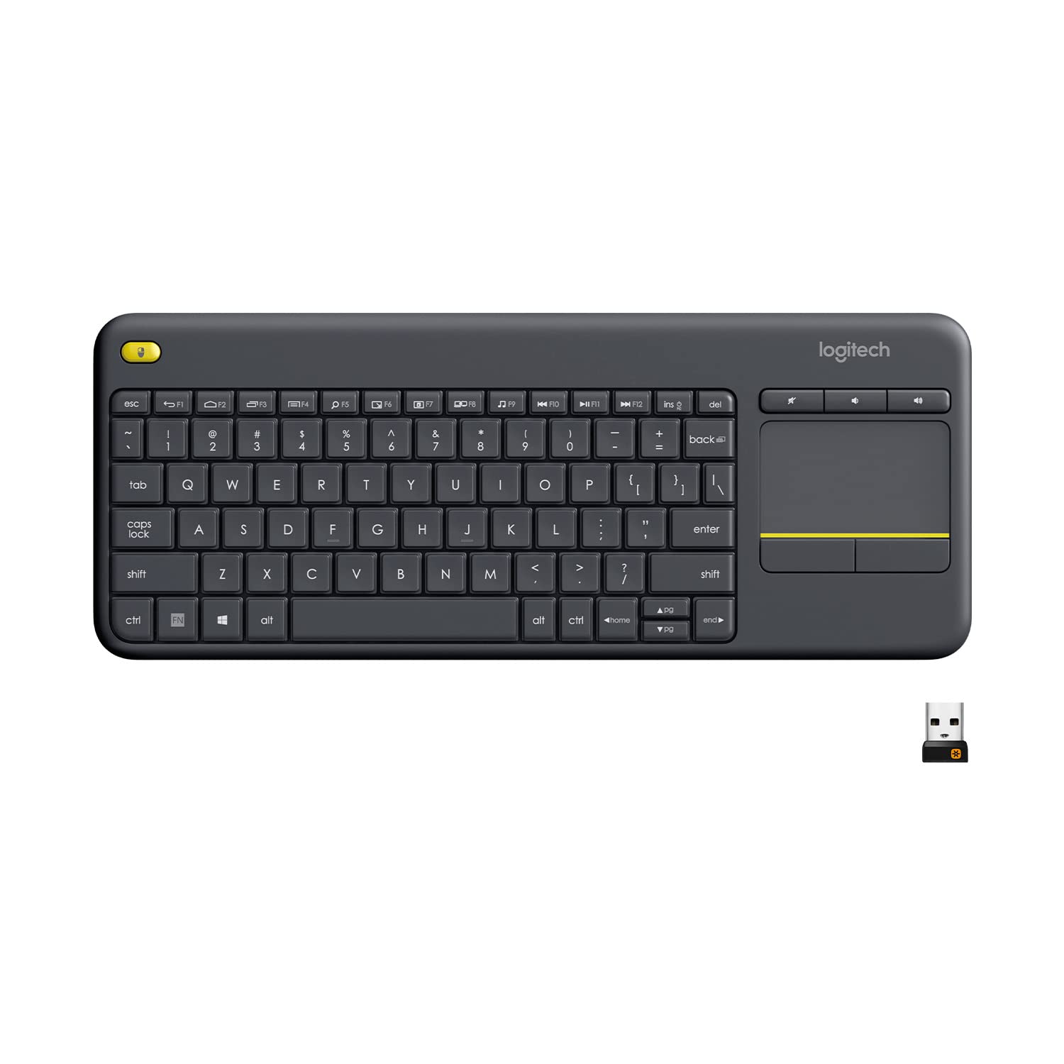 Logitech K400 Plus Black