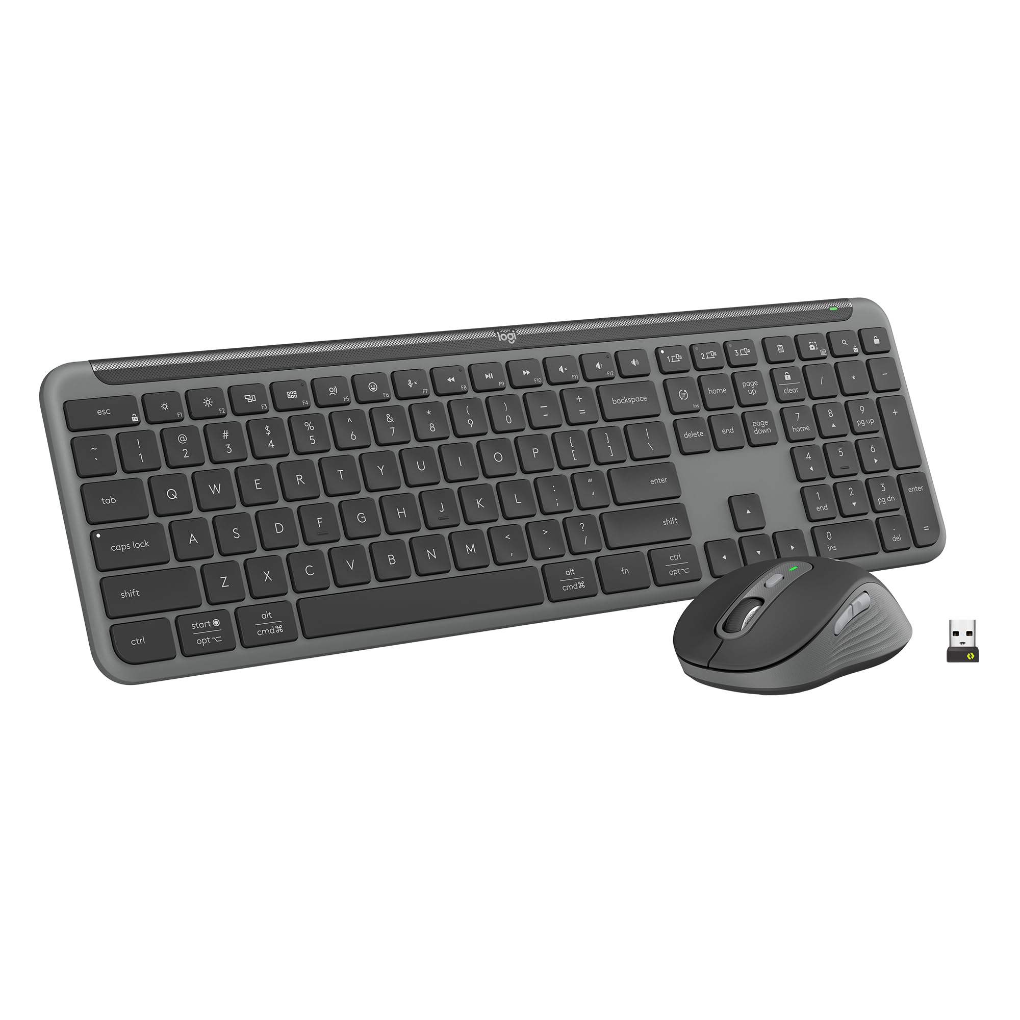 Logitech MK955 Signature Slim Wireless Keyboard and Mouse Combo