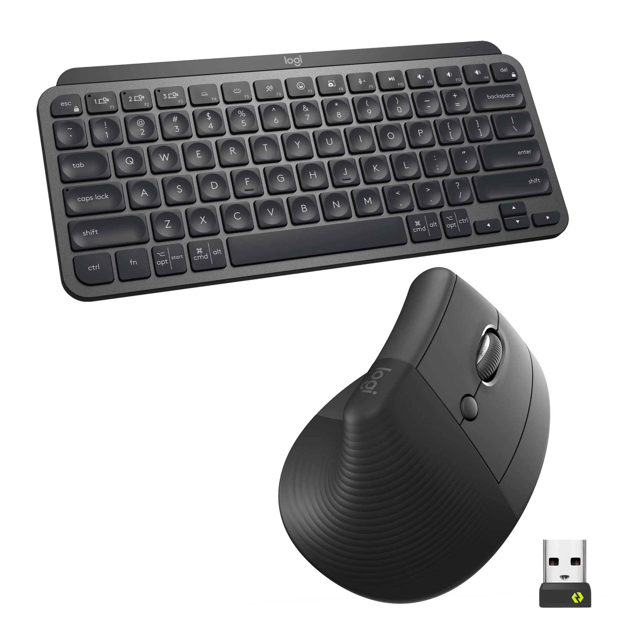 Logitech MX Keys Mini & Lift Combo - Graphite
