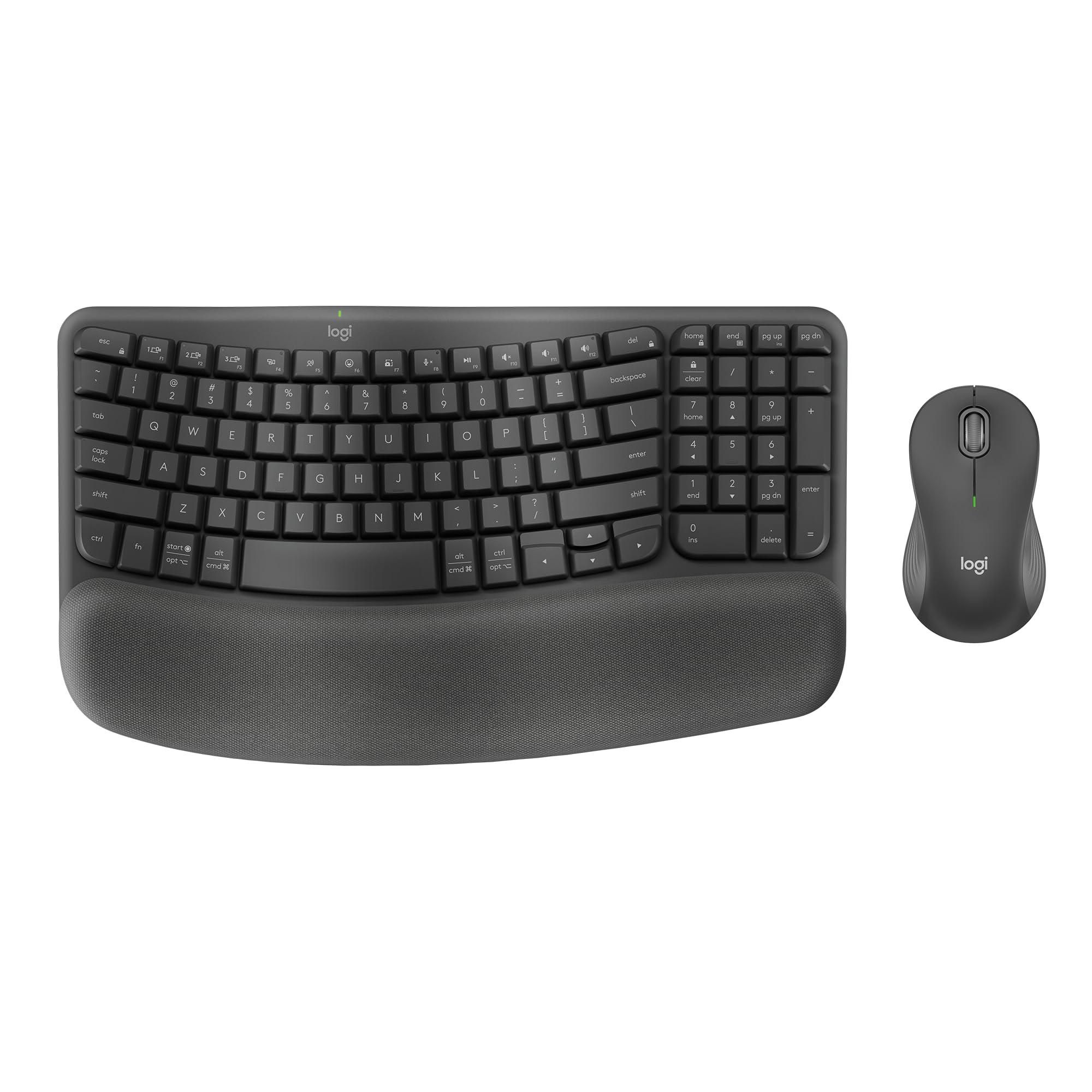 Logitech Wave Keys MK670 Combo - Graphite