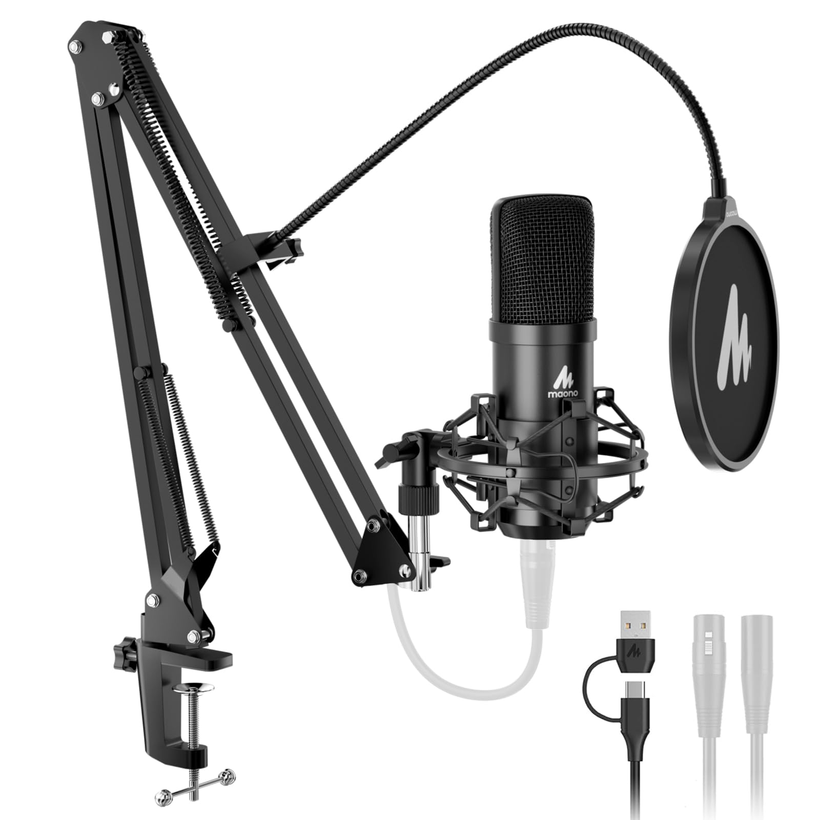 Maono A04 Gen2 XLR/USB Condenser Microphone