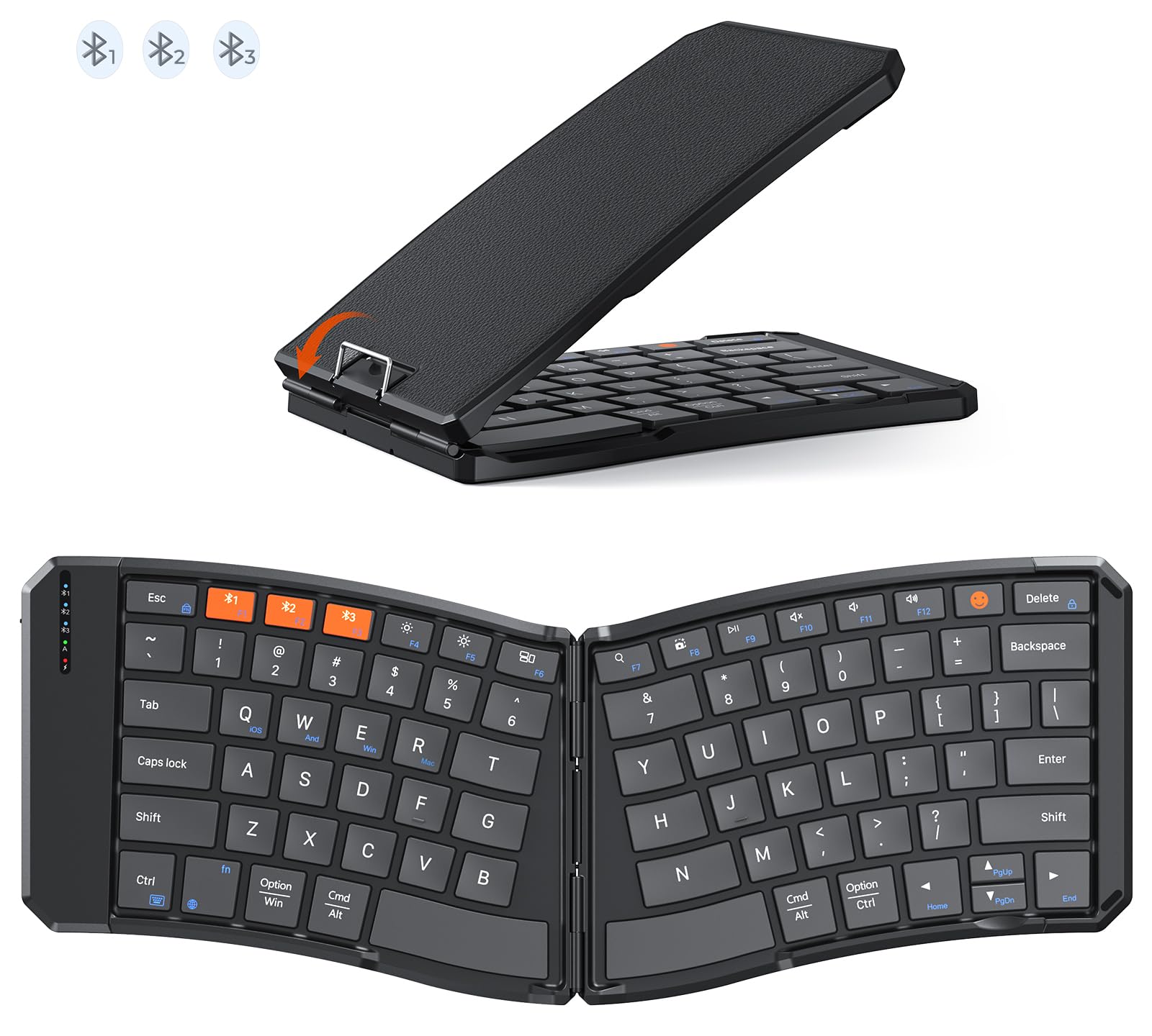 Meetion Split Ergonomic Foldable Keyboard