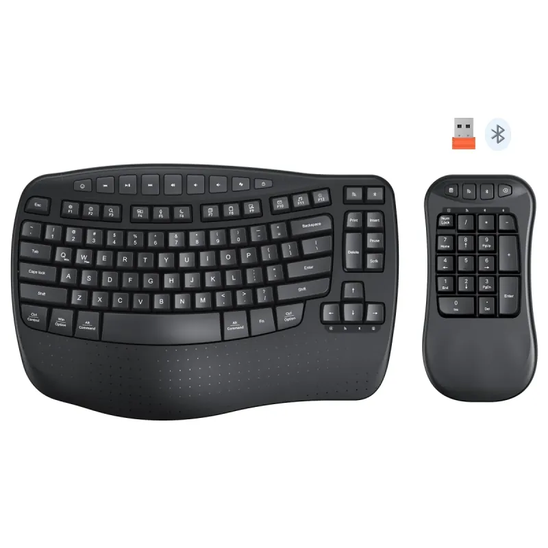 MEETION Wave Ergonomic Keyboard