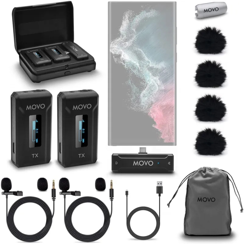 WMX-2-C Duo Wireless Microphone System for USB-C –