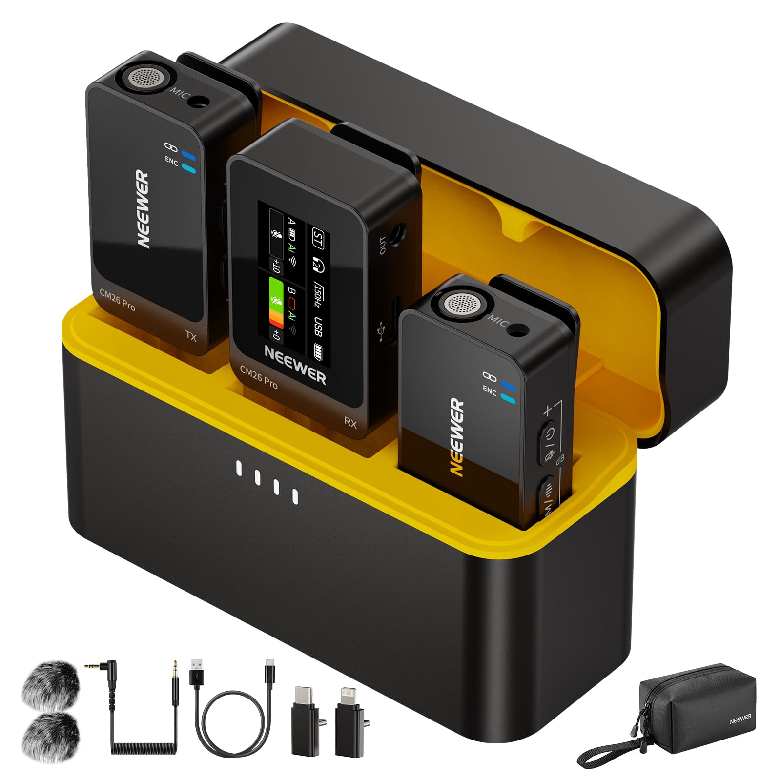 Neewer CM26 Pro AI Wireless Microphone
