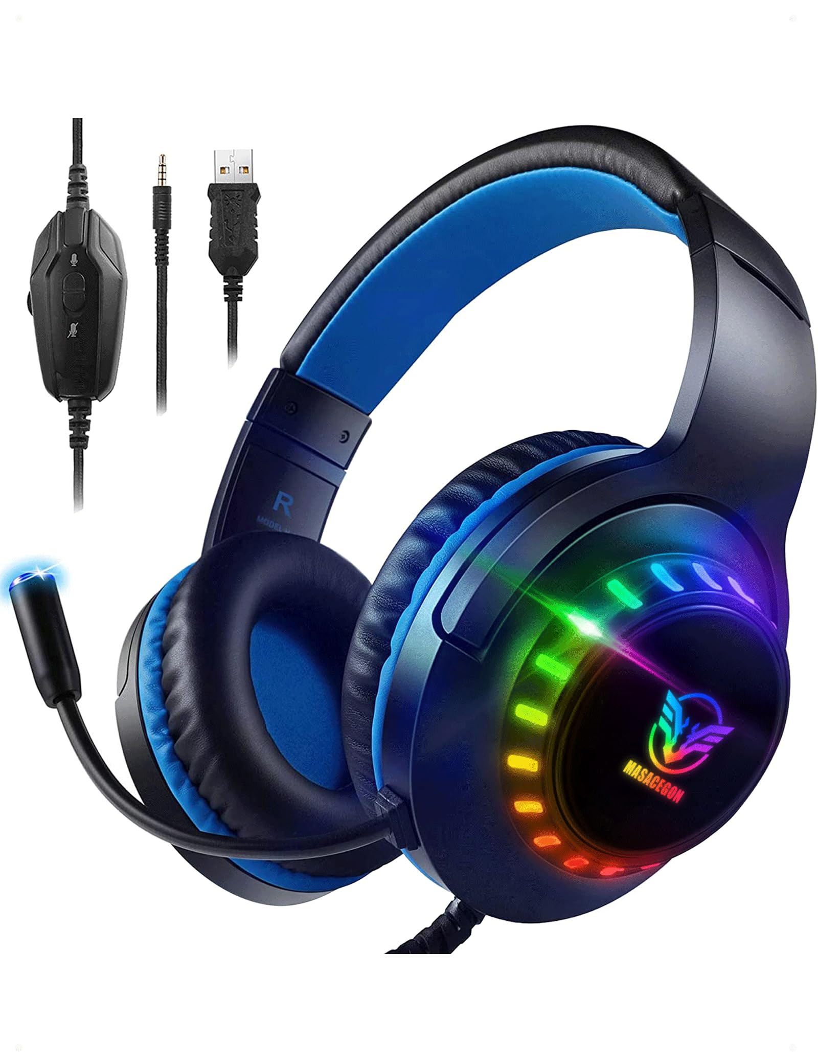 Pacrate RGB Gaming Headset