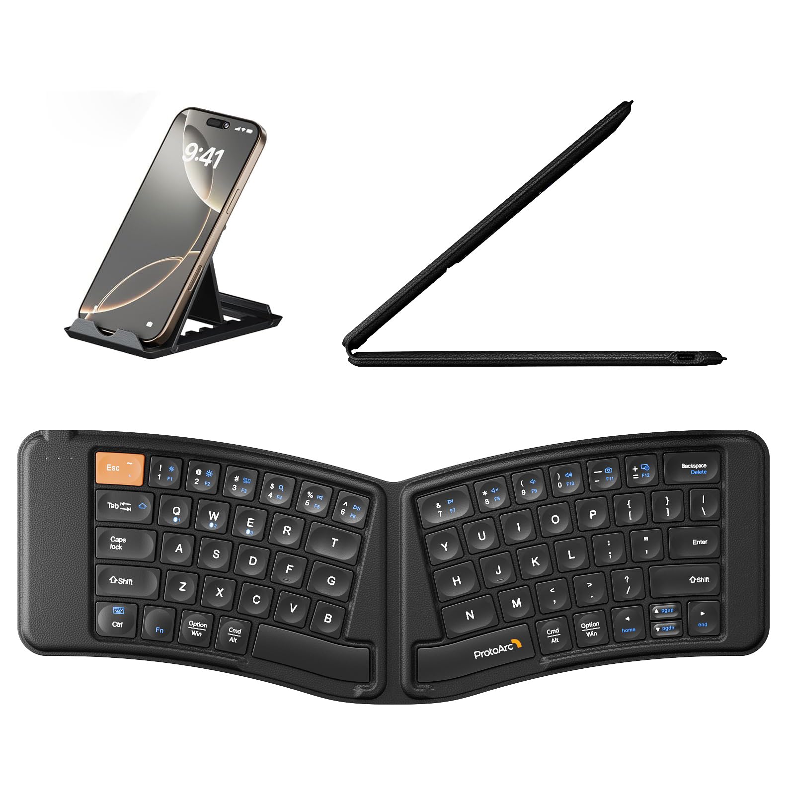 ProtoArc XK03 Ergonomic Foldable Keyboard