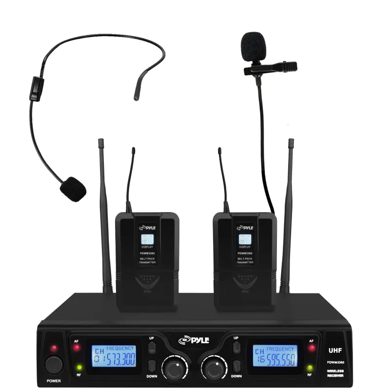 Pyle UHF Wireless Lavalier System