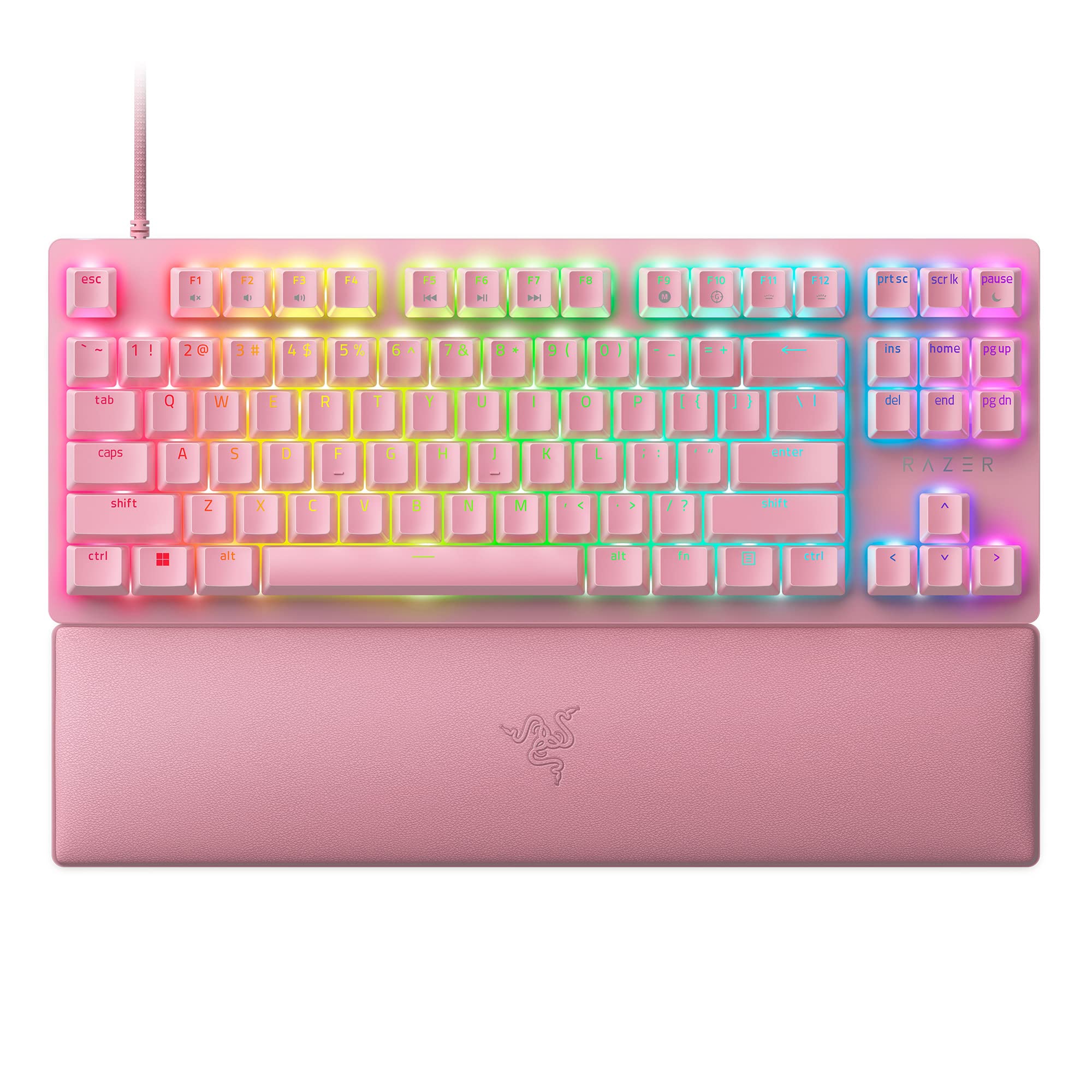Razer Huntsman V2 TKL Quartz Pink