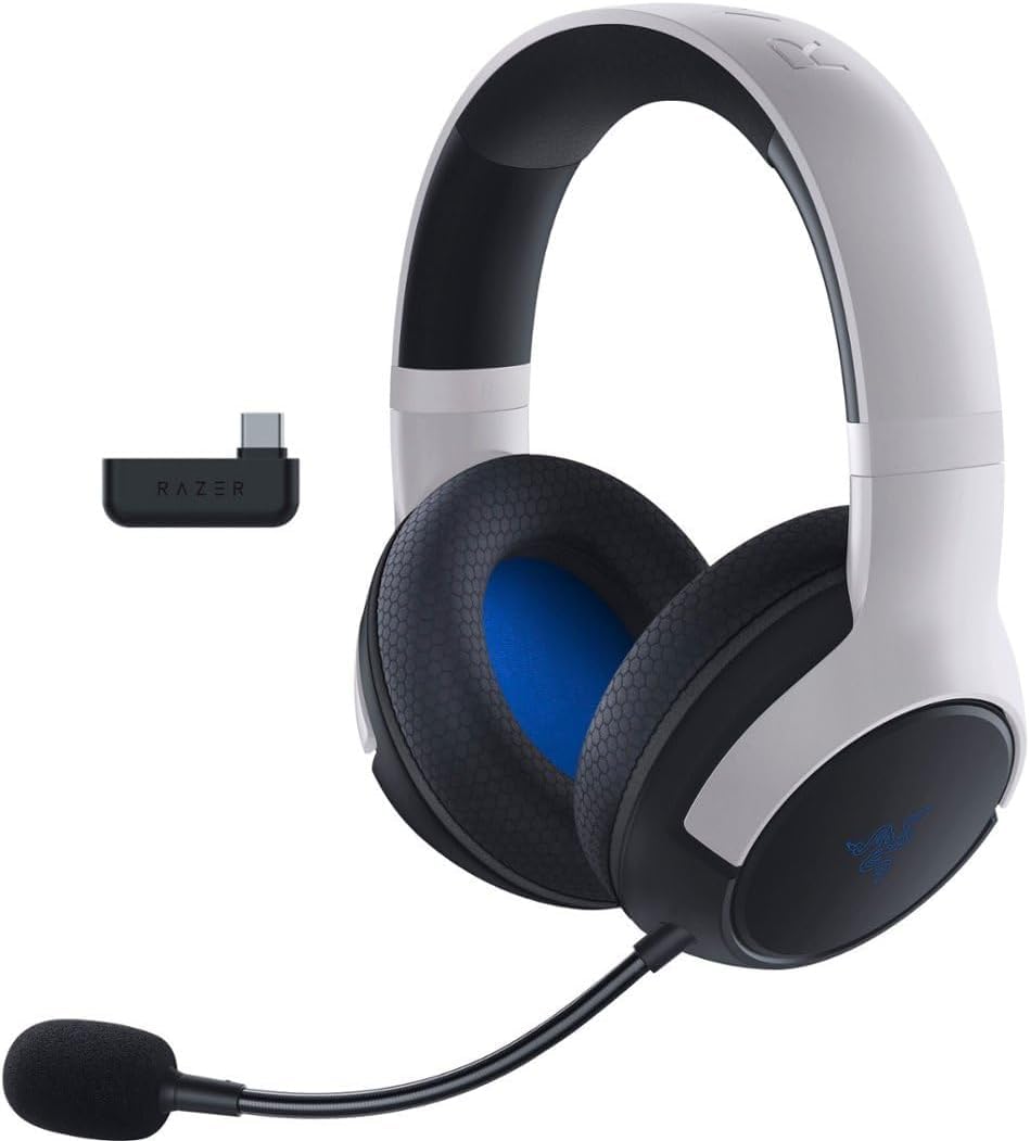 Razer Kaira Dual Wireless Gaming Headset White/Black