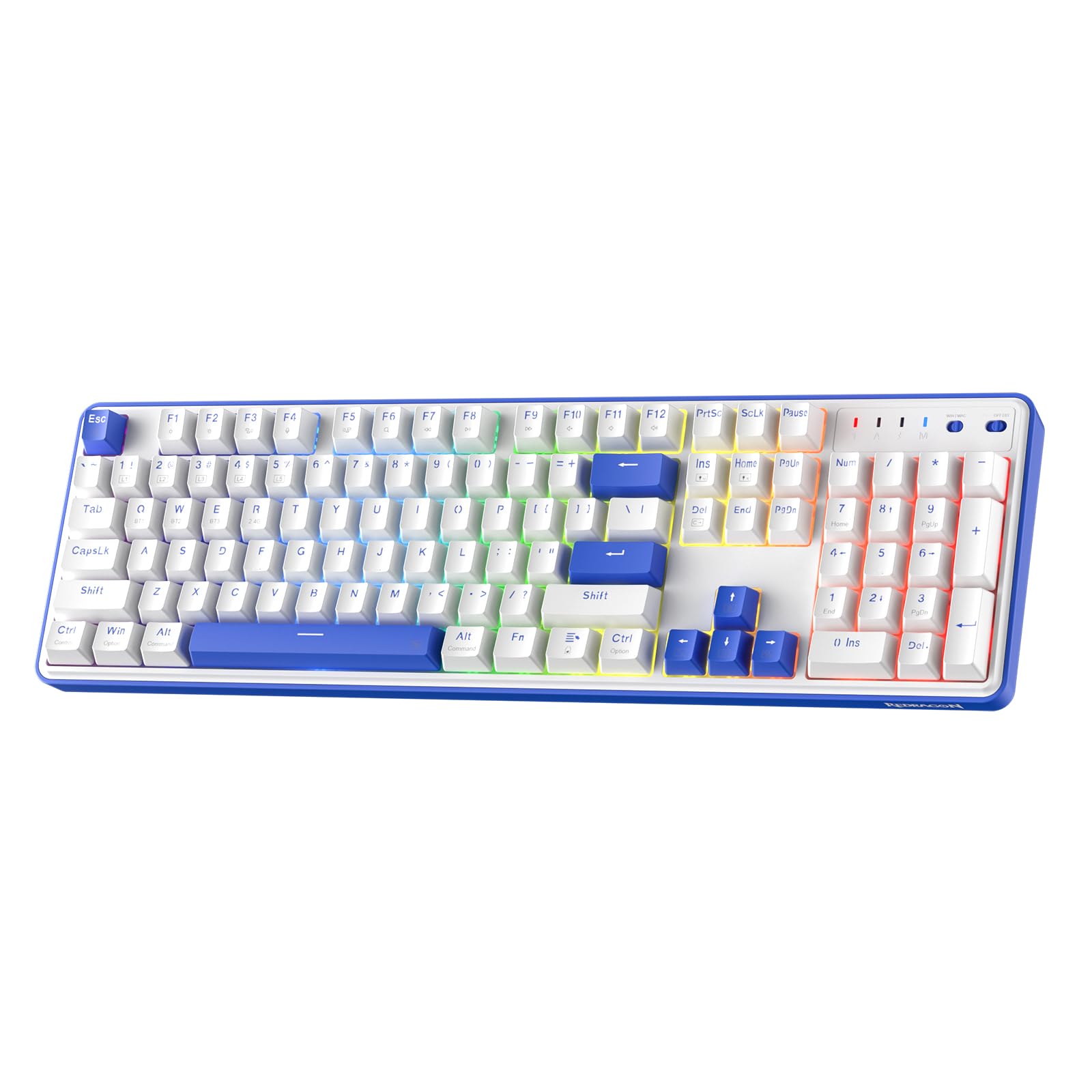 Redragon K685 PRO Klein Blue & Oia White