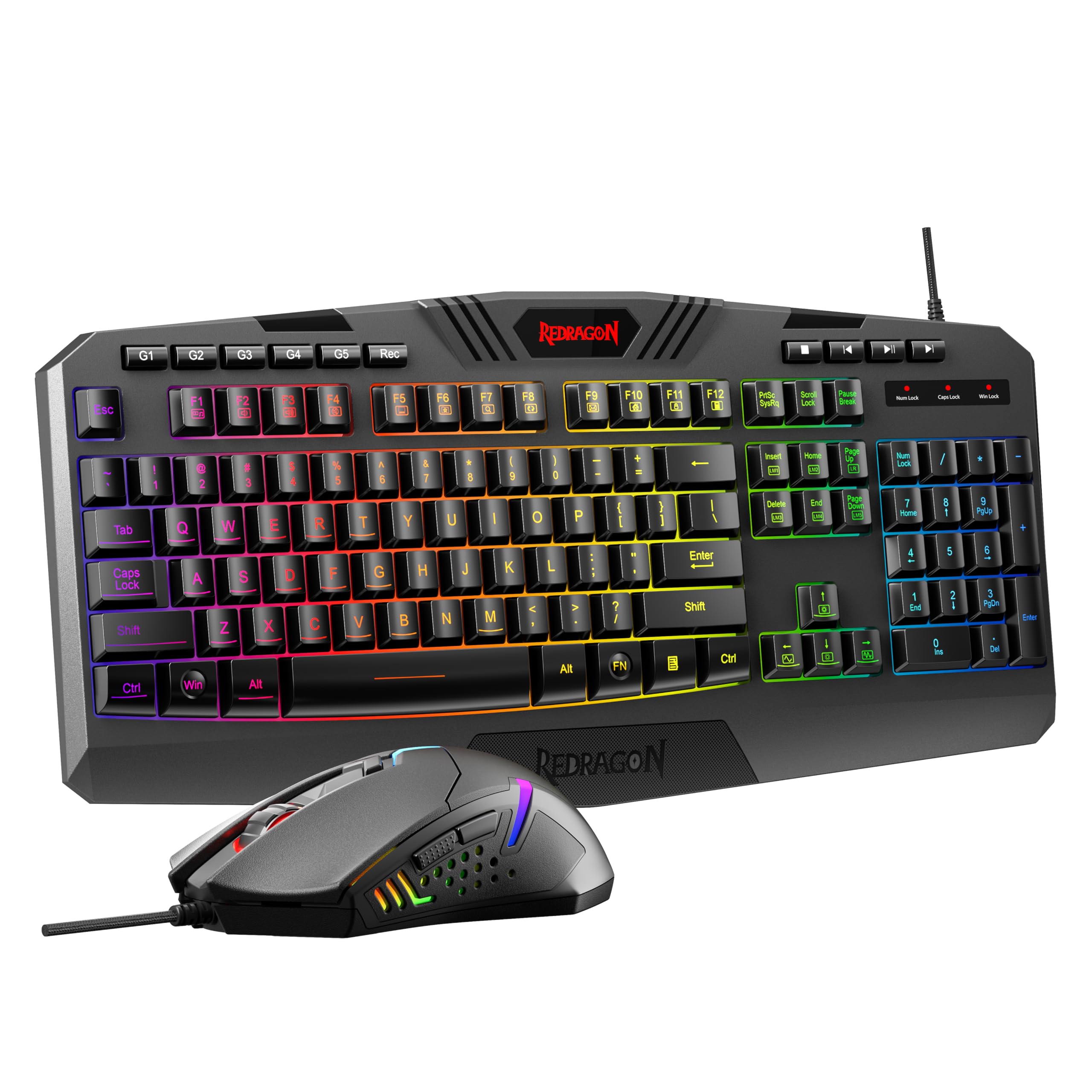Redragon S101-3 PRO Gaming Keyboard and Mouse
