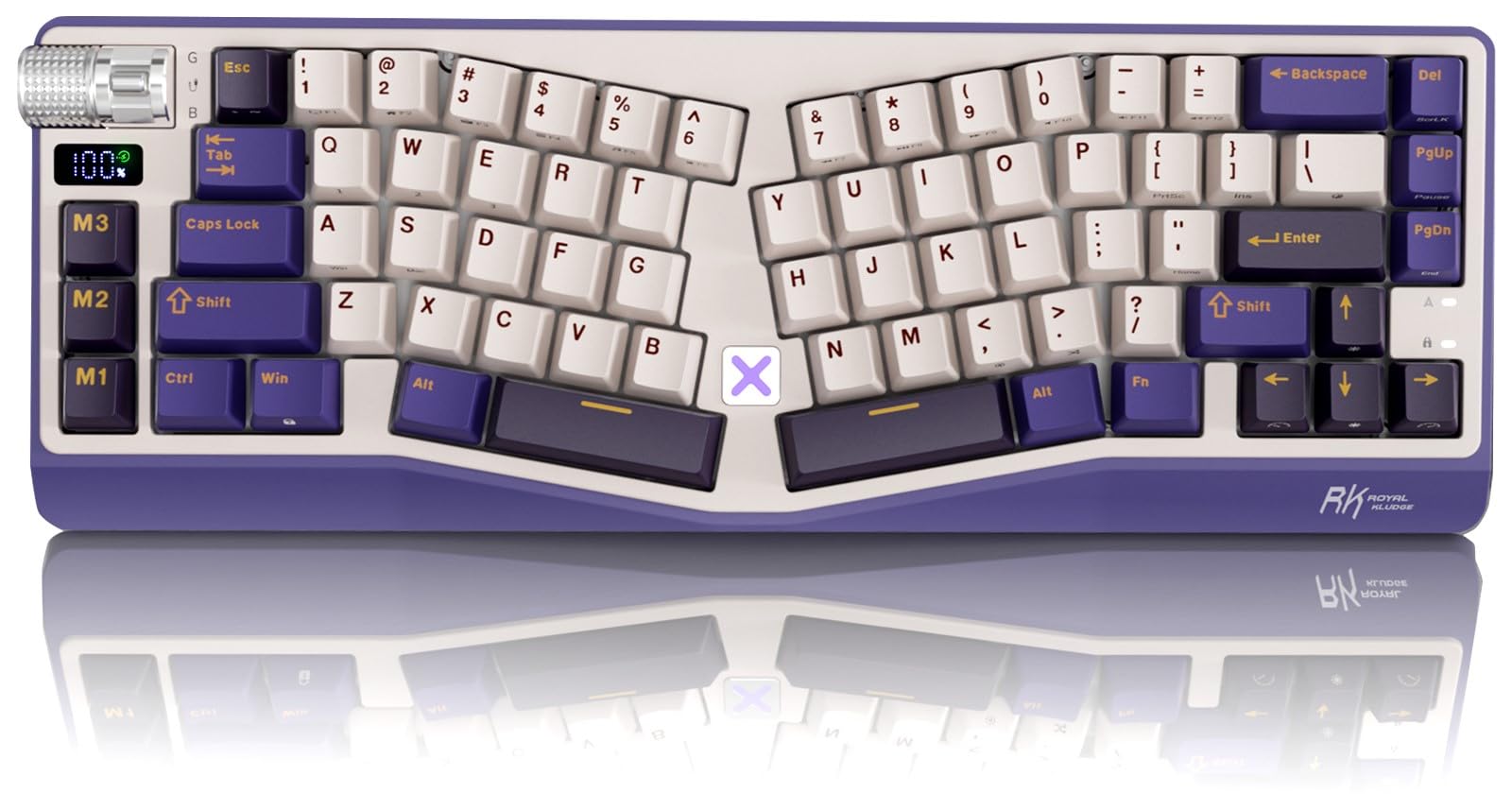 RK Royal Kludge A70 65% Alice Split Keyboard