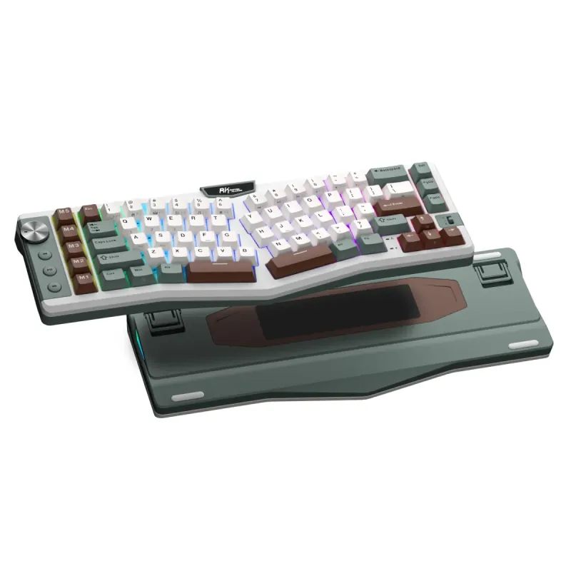 RK Royal Kludge A72 Alice Ergonomic Wireless Mechanical Keyboard