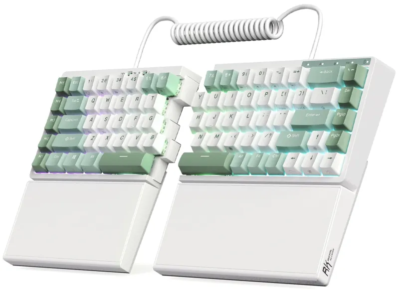 RK ROYAL KLUDGE S70 Ergonomic Split Keyboard