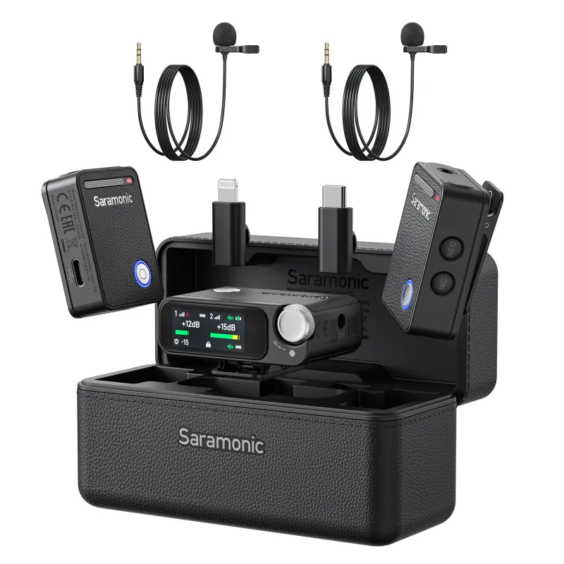 Ultra Wireless Microphone for iPhone/Camera/Android