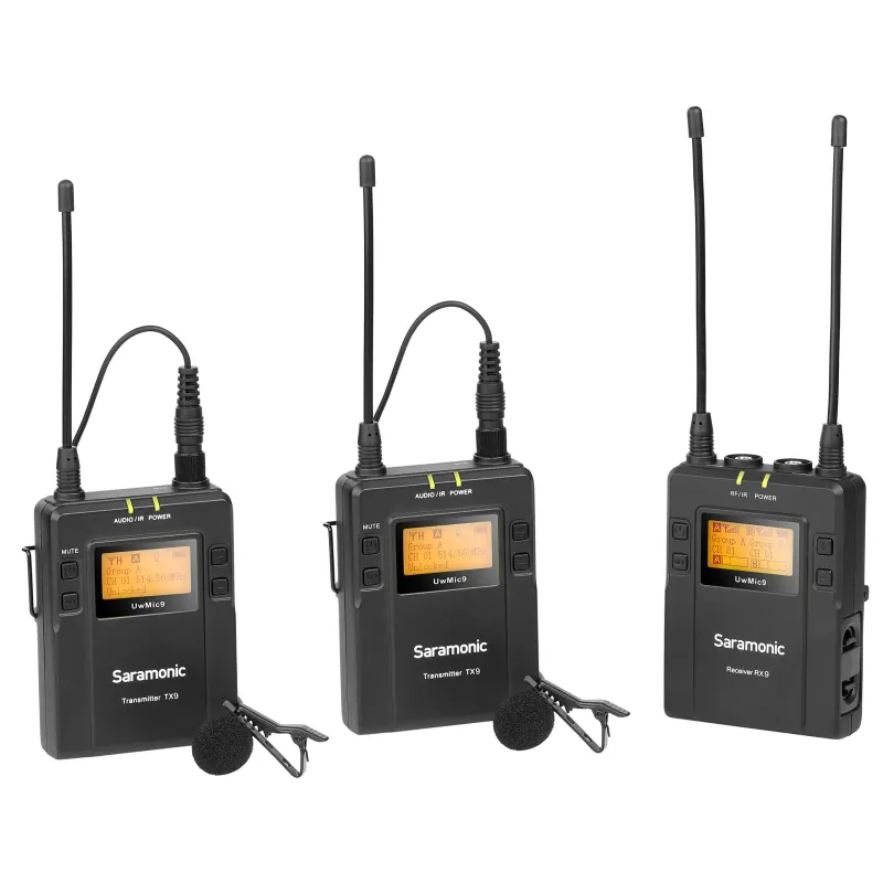 Saramonic UwMic9 RX9+TX9+TX9