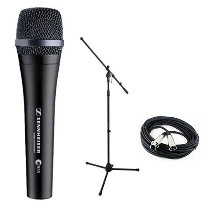 E935 Dynamic Handheld Vocal Mic with Stand &