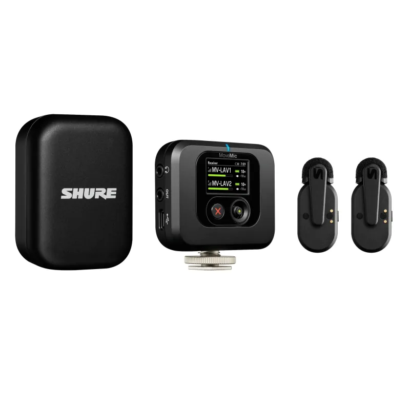 MoveMic 2 Kit Wireless Lavalier Microphone System |