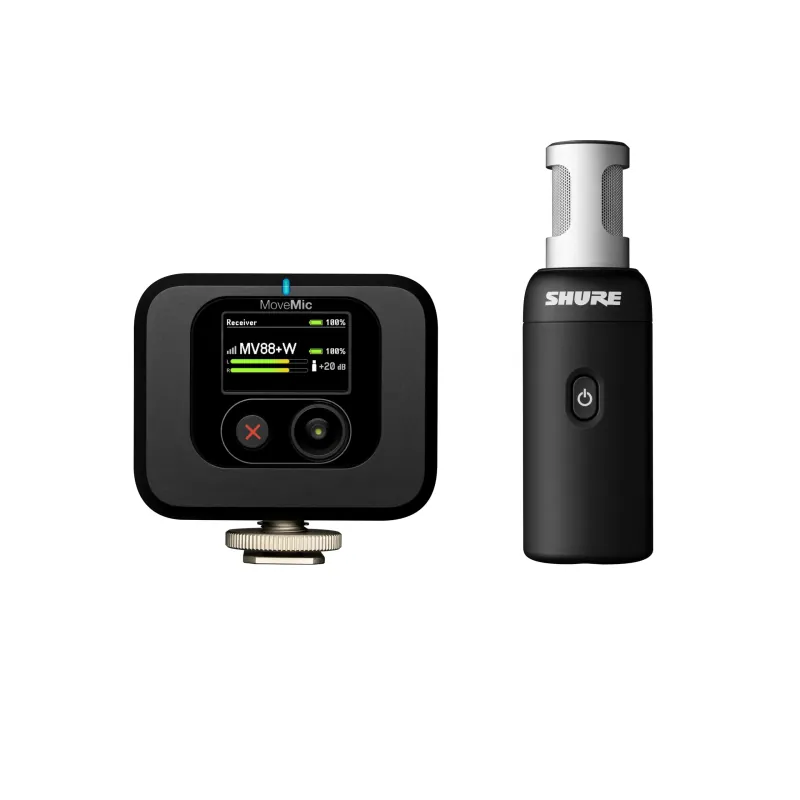MoveMic 88+ Wireless Video Microphone Kit for iPhone