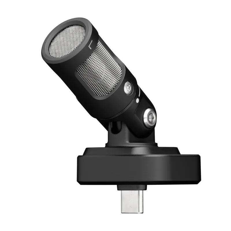 MV88 USB-C Microphone for Mobile Recording - Black