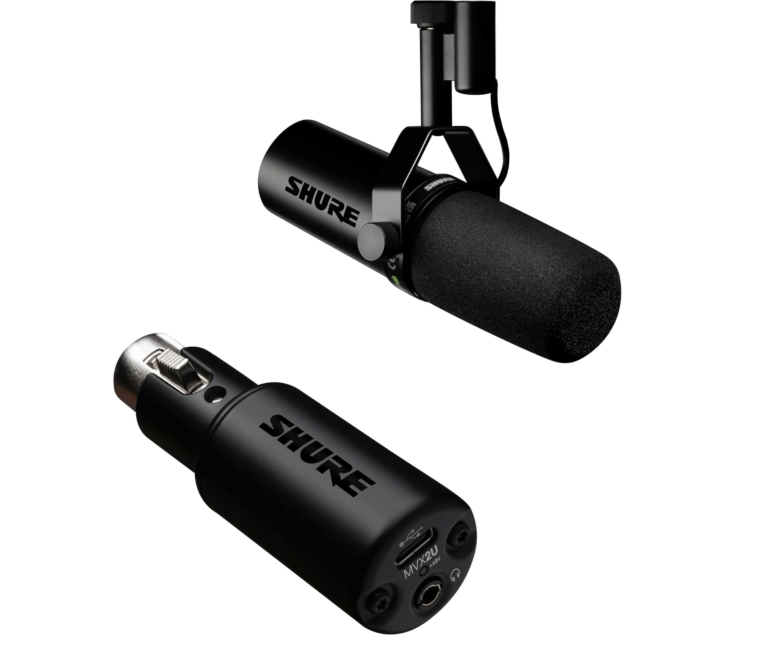 Shure SM7dB + MVX2U