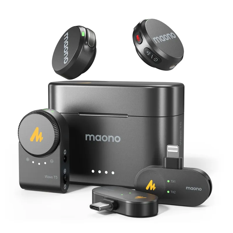 Wave T5 Wireless Lavalier Microphone